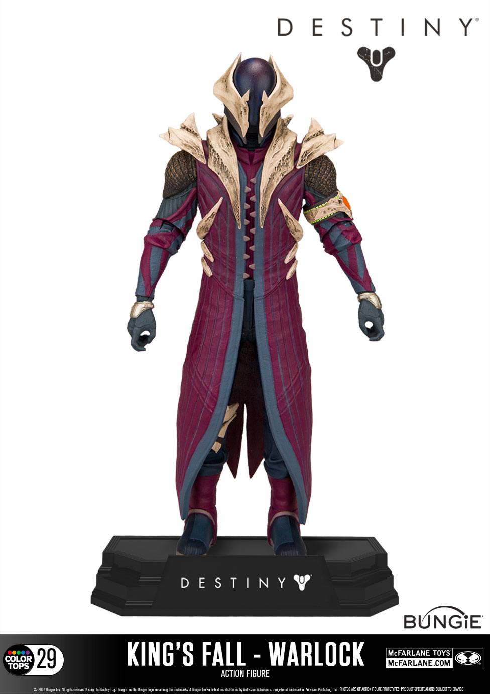 McFarlane Color Tops - Destiny: Warlock (King's Fall) - lootstore.de
