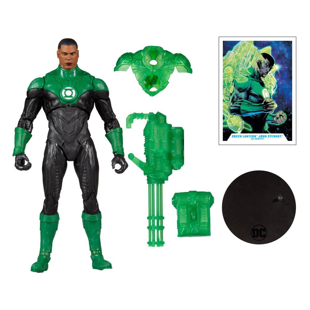 McFarlane - DC Multiverse Actionfigur: Modern Comic Green Lantern (John Stewart)