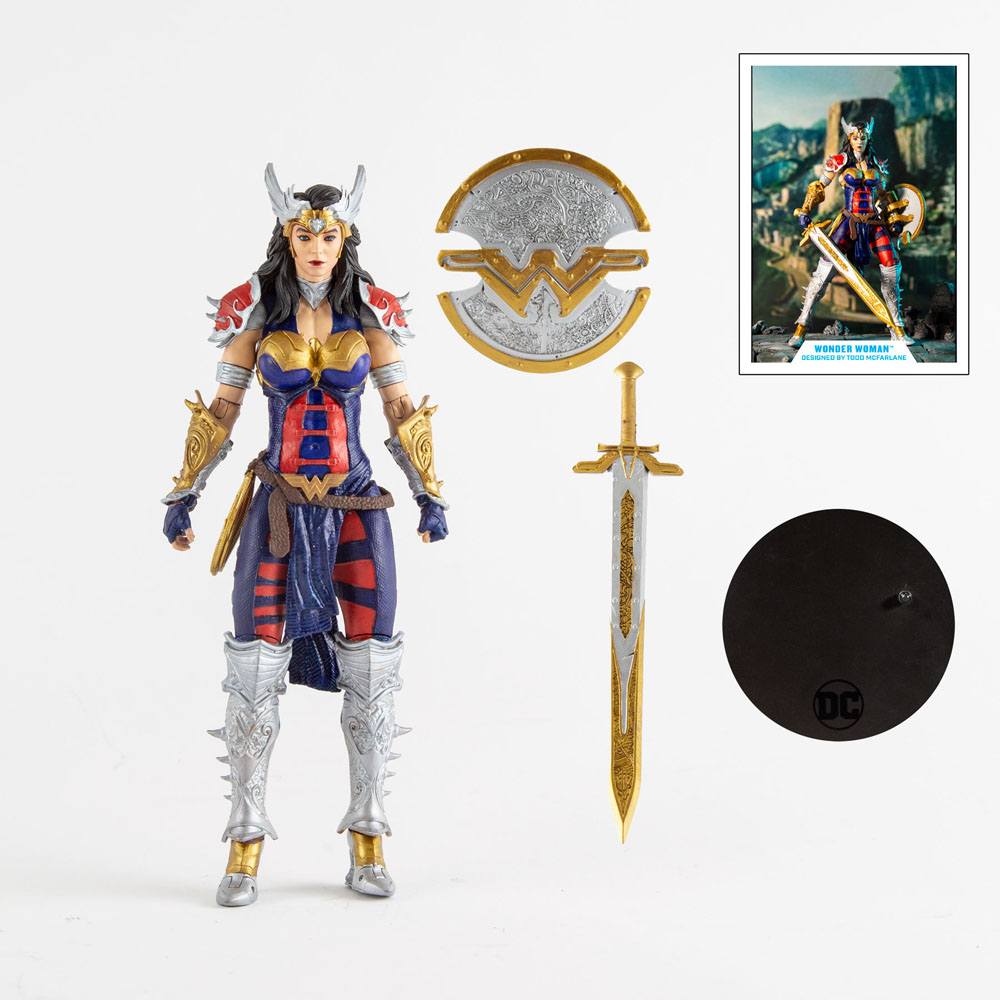 McFarlane - DC Multiverse Actionfigur: Wonder Woman Designed by Todd McFarlane - lootstore.de