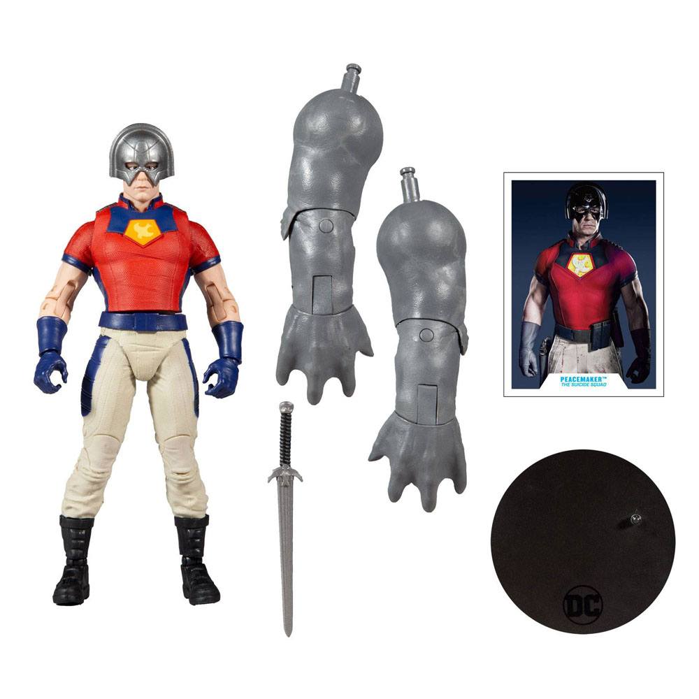 McFarlane - Suicide Squad Build A Actionfigur: Peacemaker - lootstore.de