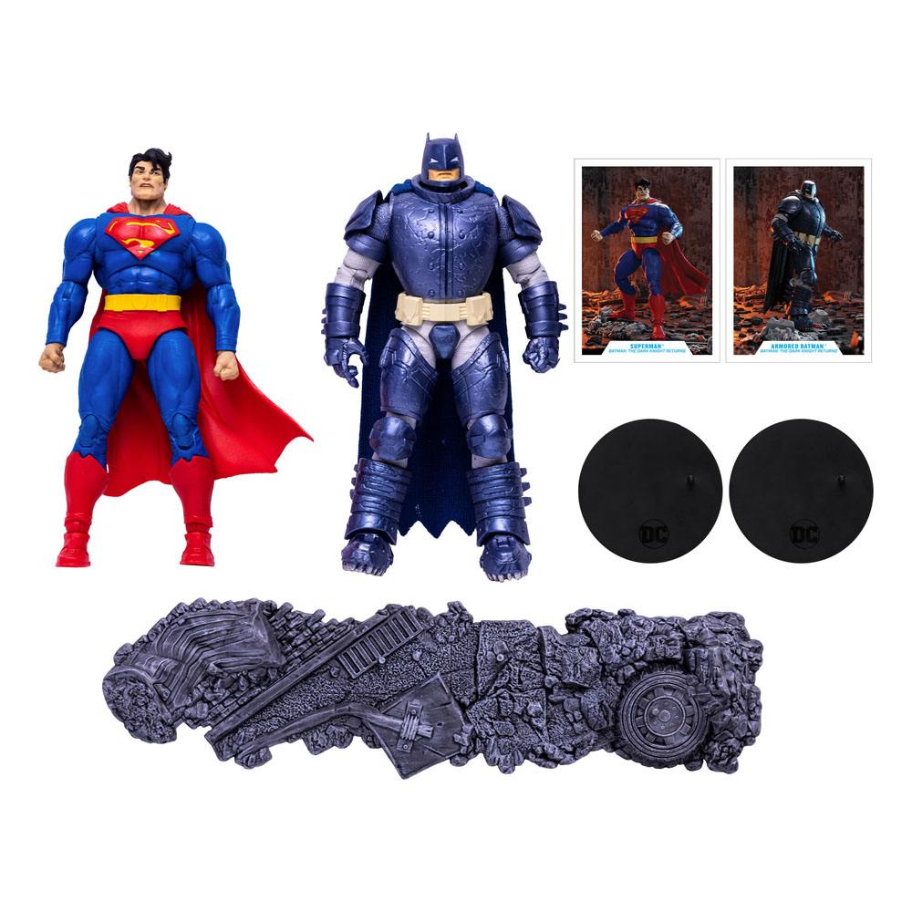 McFarlane - DC Actionfiguren Collector Multipack: Superman vs Armored Batman - lootstore.de