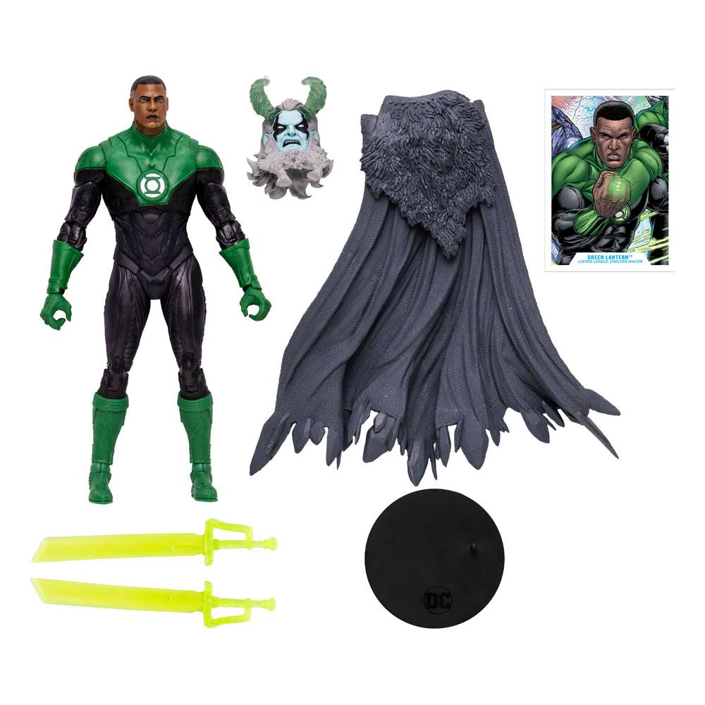 McFarlane - DC Multiverse Build A Actionfigur: Green Lantern John Stewart Endless Winter