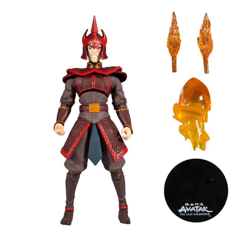 McFarlane - Avatar Der Herr der Elemente: Prince Zuko Helmeted (Gold Series)