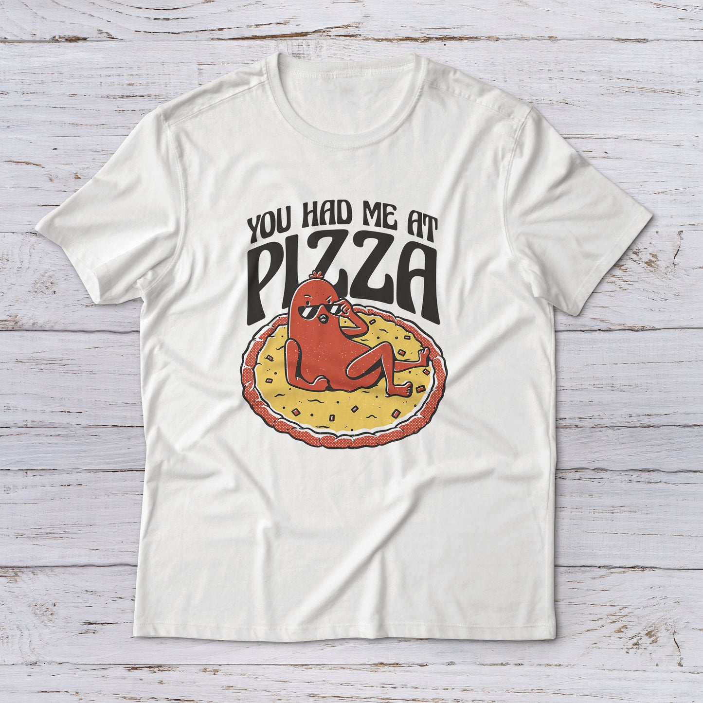 Lootgear - Cartoon World: You Had Me At Pizza T-Shirt - lootstore.de