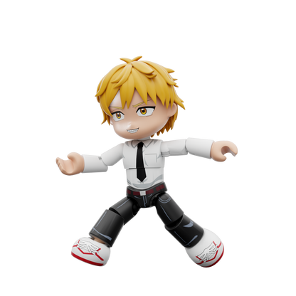 Puremind / Pantasy - FlexiFigs: Chainsaw Man