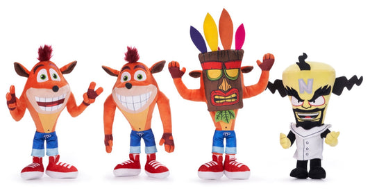 Play by Play - Crash Bandicoot: Plüschfigur Wählen (32 cm)