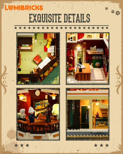 Lumibricks 14013 - Wild West: Western Bank