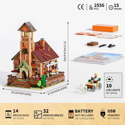 Lumibricks 14016 - Wild West: Stadthalle
