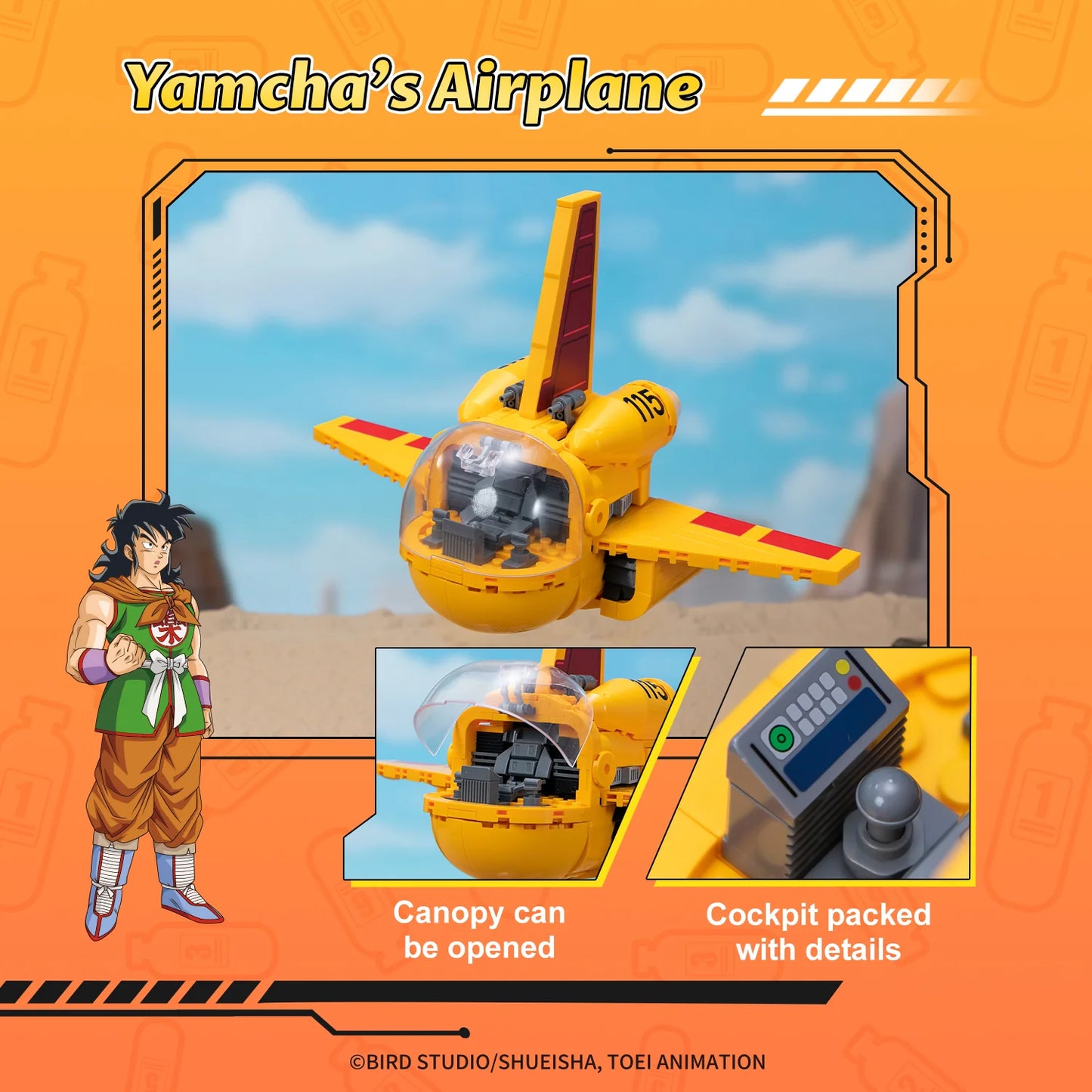 Pantasy 87004 - Dragon Ball: Yamchus Flugzeug
