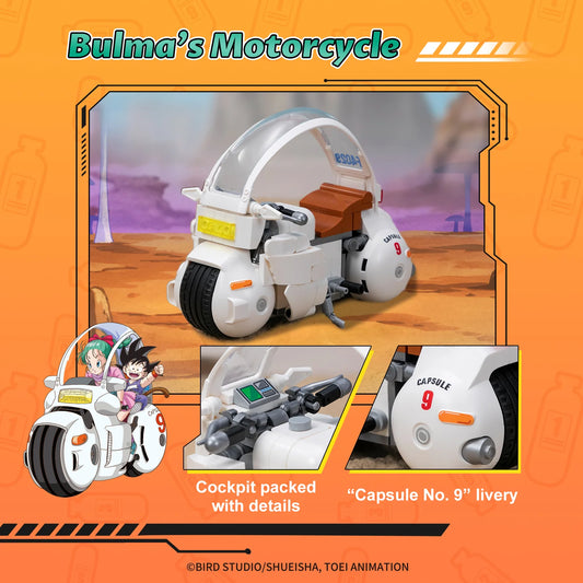Pantasy 87005 - Dragon Ball: Bulmas Motorrad