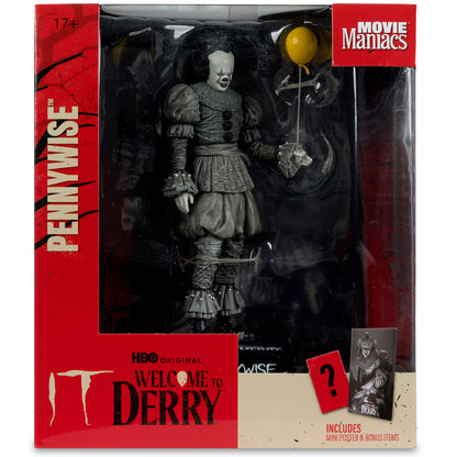 McFarlane - ES Welcome to Derry: Pennywise Schwarz Weiß