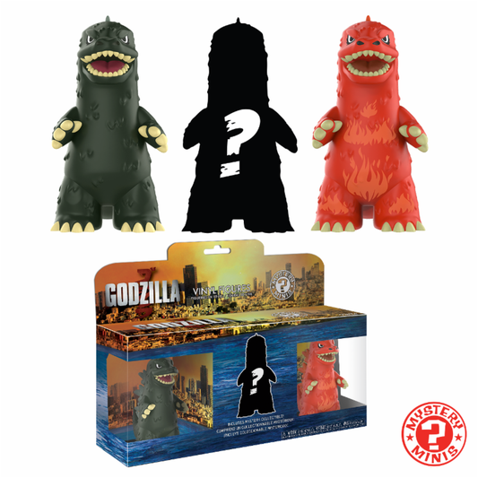 Funko Mystery Minis: Godzilla 3er-Pack - lootstore.de