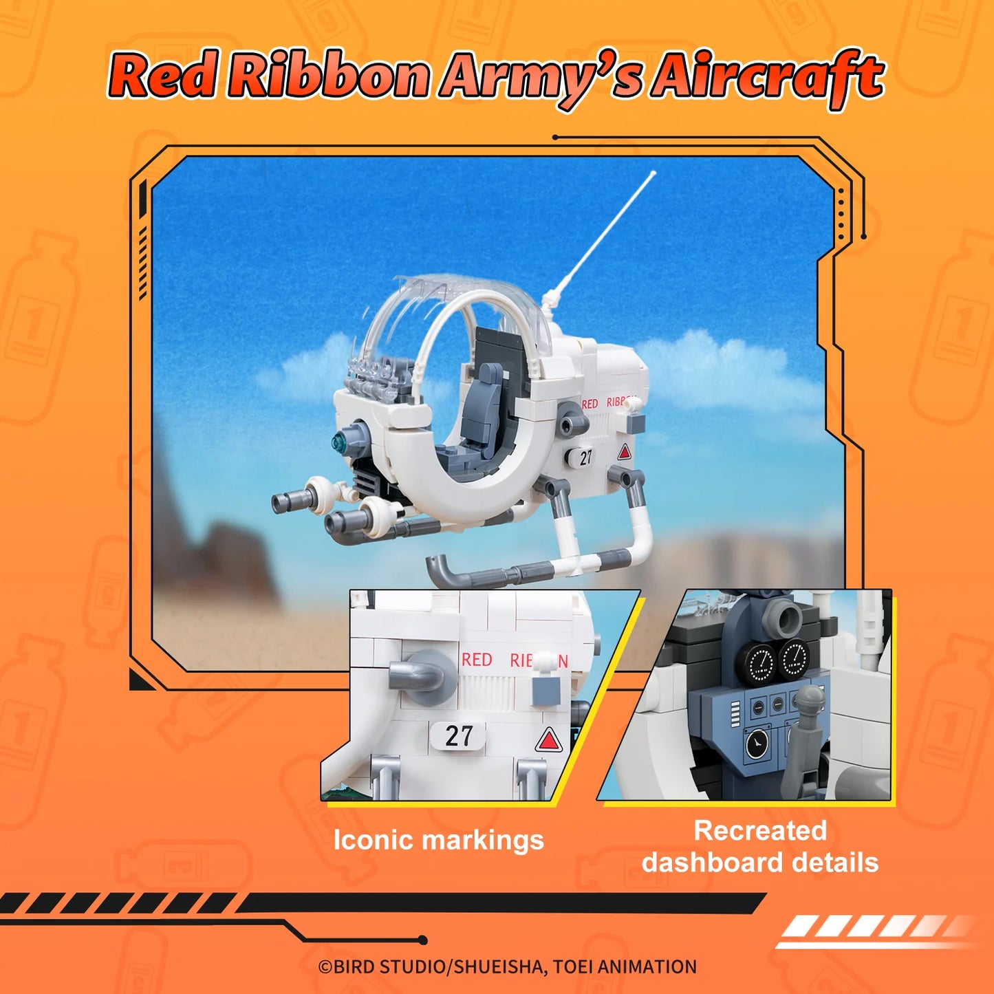 Pantasy 87008 - Dragon Ball: Red Ribbon Armee Heli