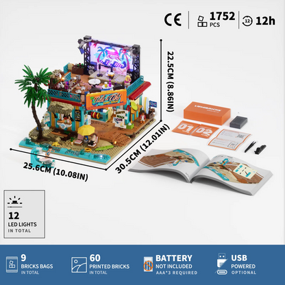 Lumibricks 20004 - Specials: Tiki Surf Shop
