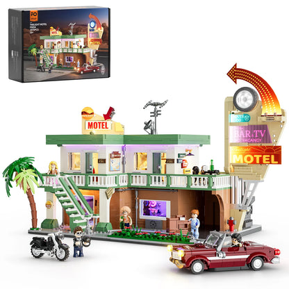 Lumibricks 18002 - Road Trip: Retro Twilight Motel