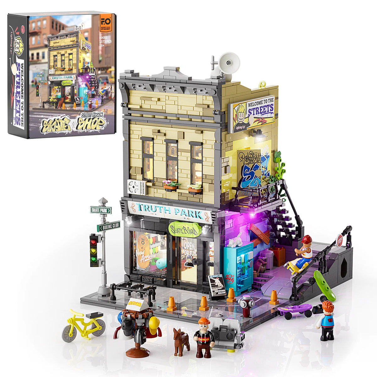 Lumibricks - 19002: Skater Shop