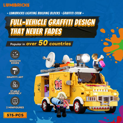 Lumibricks 19013 - Stadtleben: Graffiti Sprayer Crew