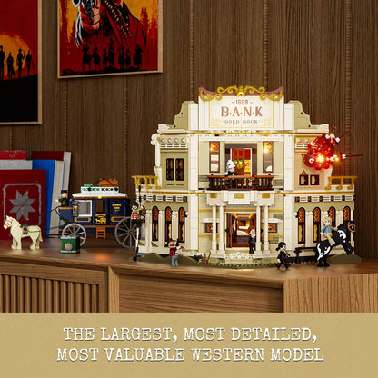 Lumibricks 14013 - Wild West: Western Bank