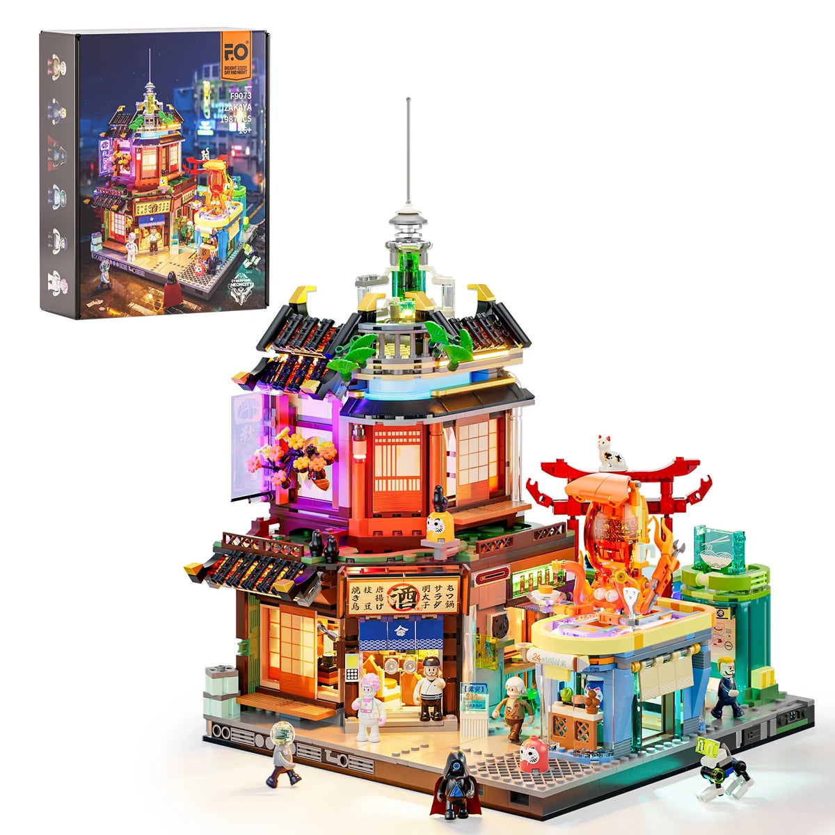 Lumibricks 17004 - Cyberpunk: Japanese Izakaya