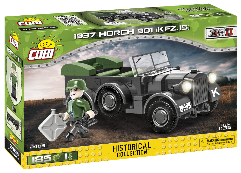 Cobi 2405 - Historical Collection WW2: Horch 901 kfz.15 1937