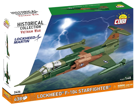 Cobi 2426 - Vietnam War: Lockheed Martin F-104 Starfighter
