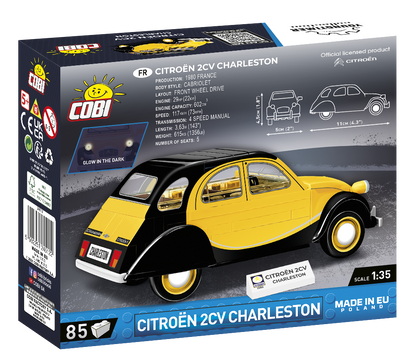 Cobi 24512 - Youngtimer Collection 1:35: Citroen 2CV Charleston Ente 1980