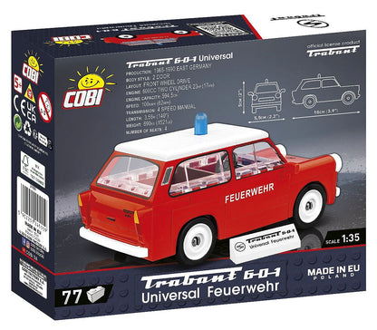 Cobi 24555 - Youngtimer: Trabant 601 Universal Feuerwehr
