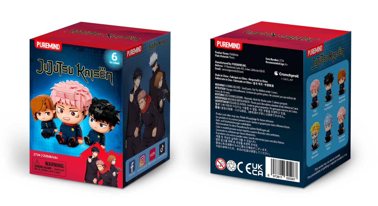 Puremind / Pantasy 2734 - ChibiBricks: Jujutsu Kaisen Blindboxen