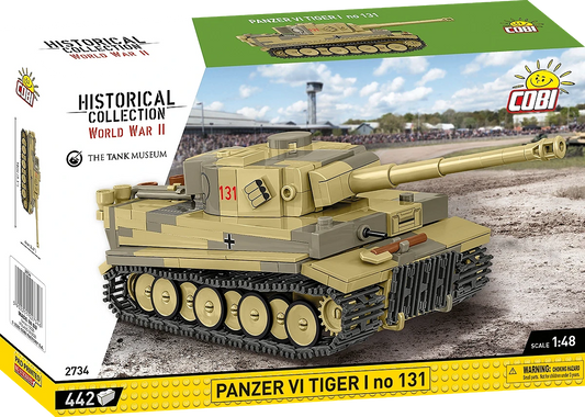 Cobi 2734 - Historical Collection WWII: Panzer VI Tiger I no 131