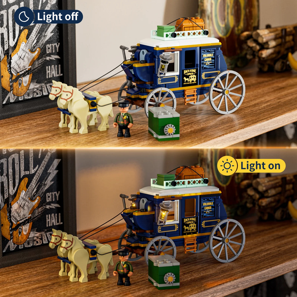Lumibricks 14006 - Wild West: Postkutsche