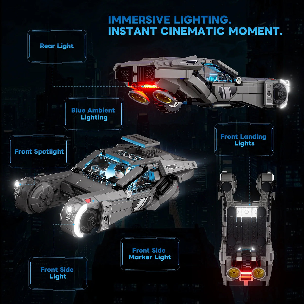 Lumibricks 23001 - Bladerunner: K's Spinner