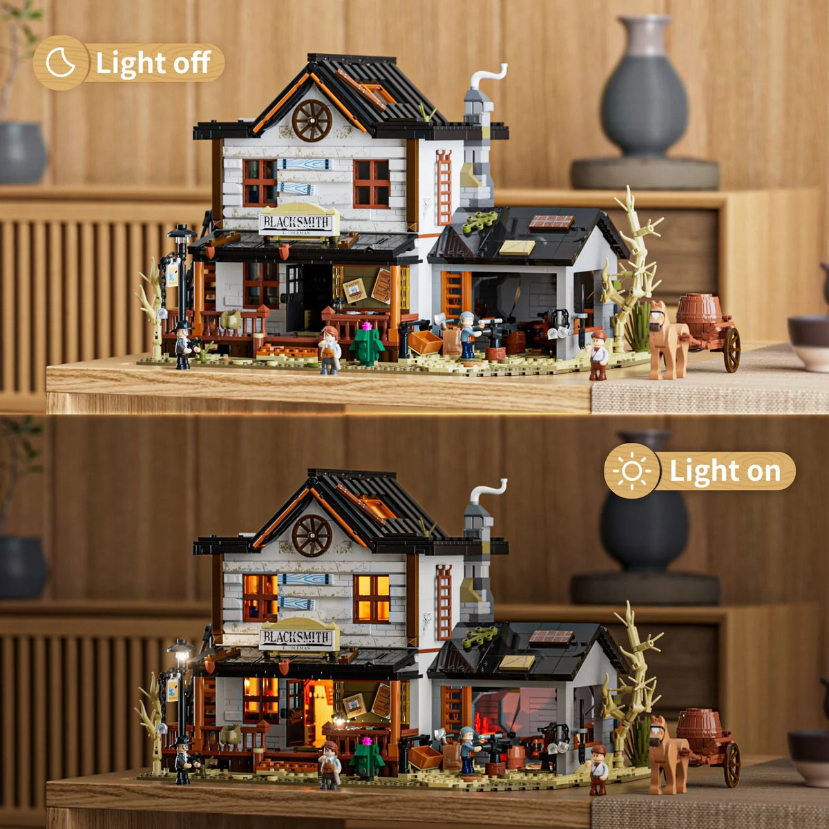 Lumibricks 14011 - Wild West: Schmiede