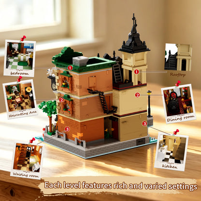 IAMBRICK 40103 - Riverside: Bistro und Friseur