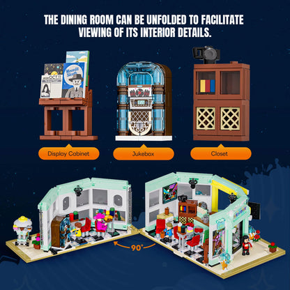 Lumibricks 18006 - Road Trip: Interstellar Alien Drive-In