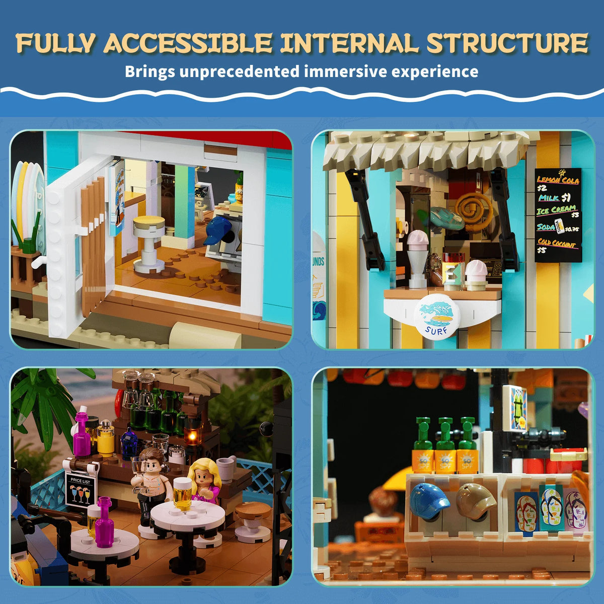 Lumibricks 20004 - Specials: Tiki Surf Shop