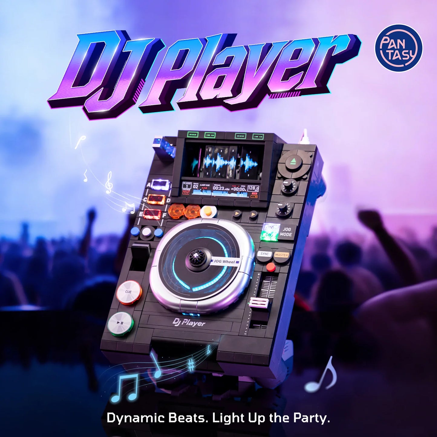 Pantasy 85037 - Originals: DJ Player mit Sound und Bluetooth
