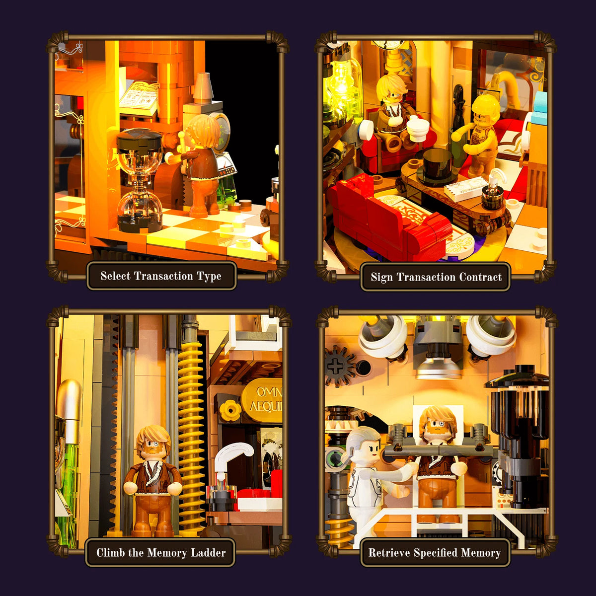 Lumibricks 11013 - Steampunk: Memory Magic Shop