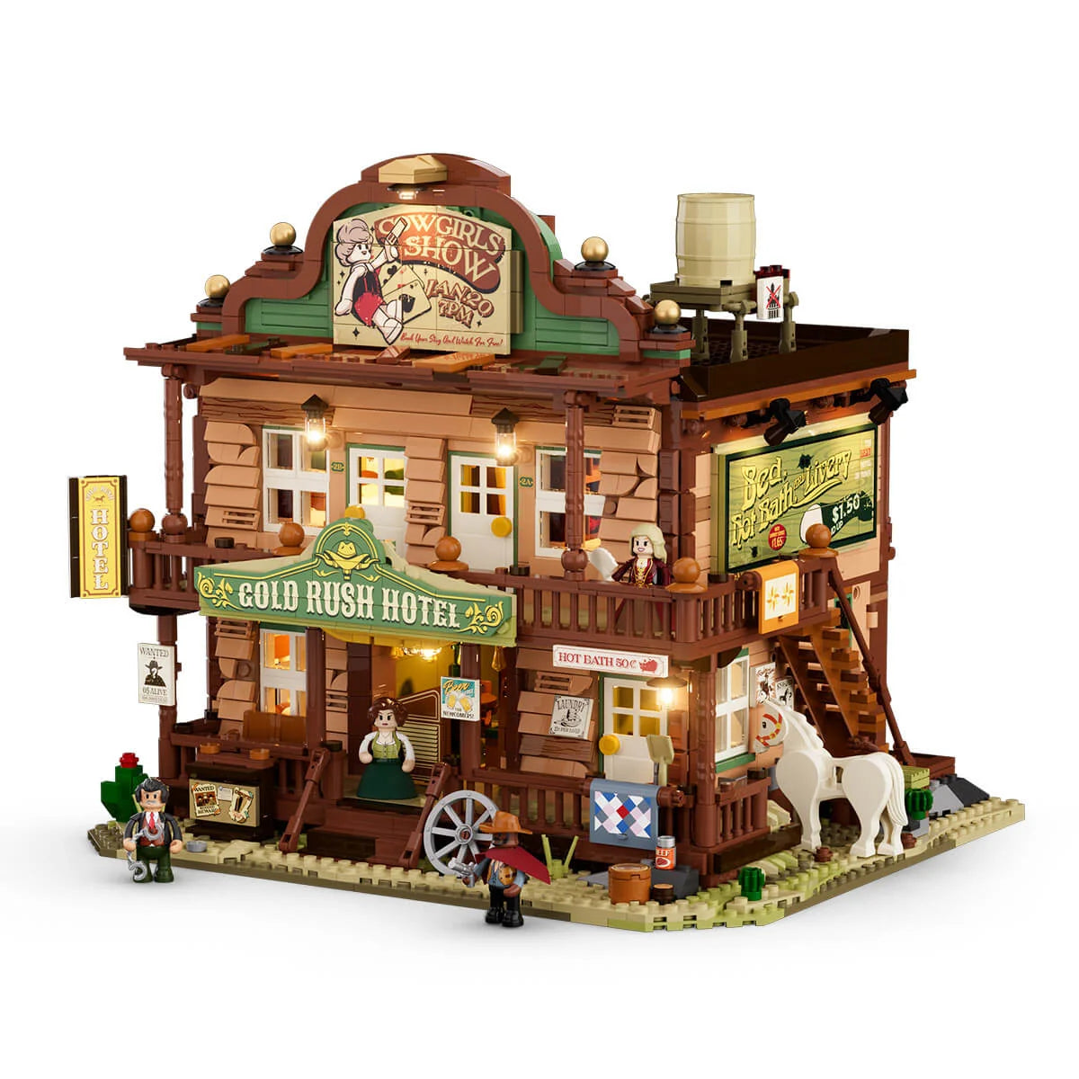 Lumibricks 14014 - Wild West: Old West Inn