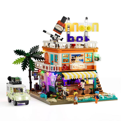 Lumibricks 18009 - Saltwind Coast: Retro Moon Bar