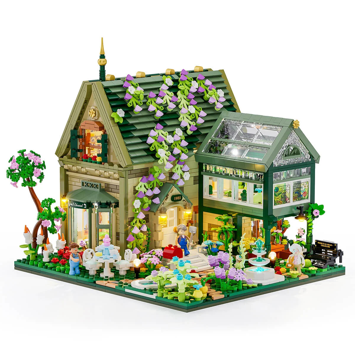 Lumibricks 10013 - Retro Houses: Garden Cottage