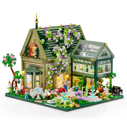 Lumibricks 10013 - Retro Houses: Garden Cottage