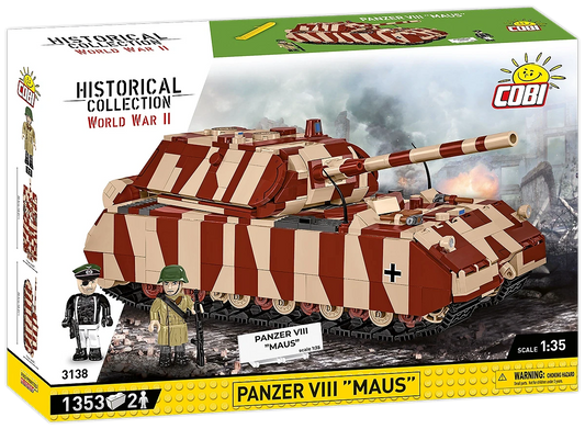 Cobi 3138 - Historical Collection WWII: Panzer VIII Maus