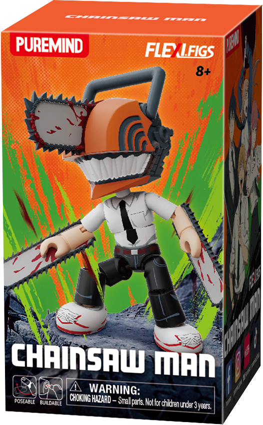 Puremind / Pantasy - FlexiFigs: Chainsaw Man