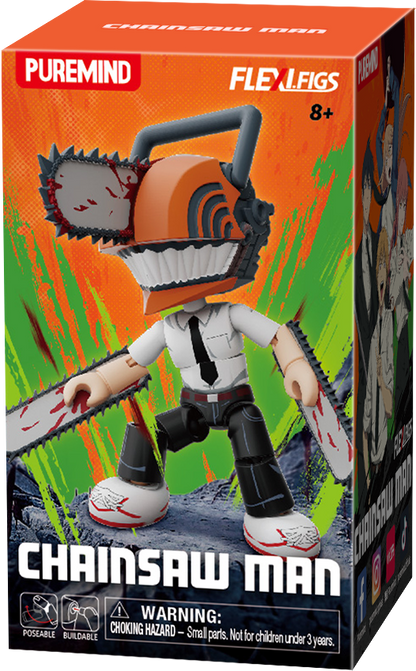 Puremind / Pantasy - FlexiFigs: Chainsaw Man