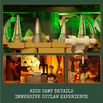 Lumibricks 14012 - Wild West: Sequoia Bandit Camp