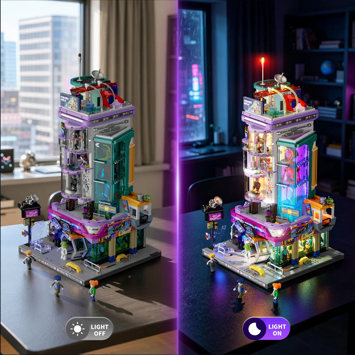Lumibricks 17007 - Cyberpunk: Cyber Couture Galleria
