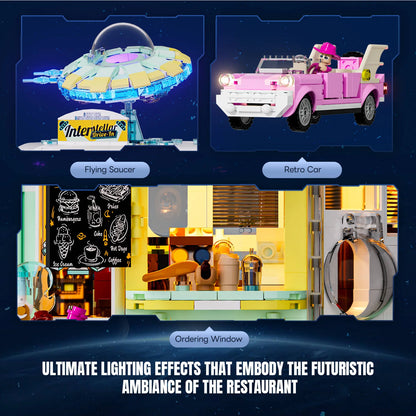 Lumibricks 18006 - Road Trip: Interstellar Alien Drive-In
