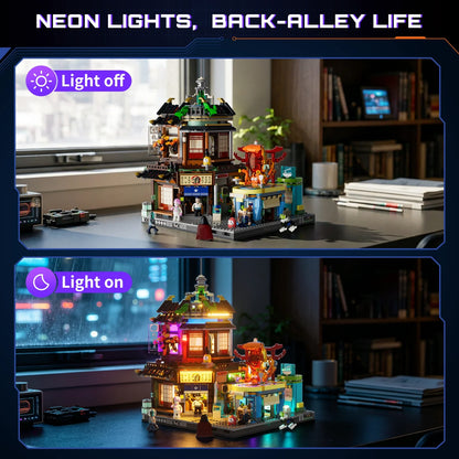 Lumibricks 17004 - Cyberpunk: Japanese Izakaya