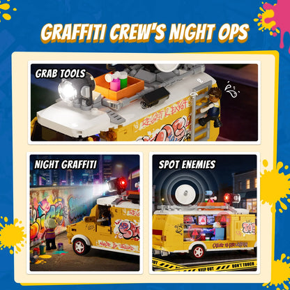 Lumibricks 19013 - Stadtleben: Graffiti Sprayer Crew