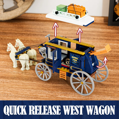 Lumibricks 14006 - Wild West: Postkutsche